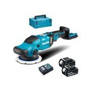 MAKITA DPO600RTE - AKU ORBITÁLNÍ LEŠTIČKA 150MM LI-ION LXT 18V/5,0AH - AKU LEŠTIČKA MAKITA - AKUMULÁTOROVÉ STROJE MAKITA