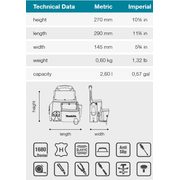 MAKITA E-15213 - BRAŠNA PRO POKRÝVAČE 290X145X270MM=OLDE-05153 - MAKITA NÁHRADNÍ DÍLY