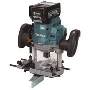 MAKITA RP001GM201 - AKU VRCHNÍ FRÉZKA S REGULACÍ LI-ION XGT 40V/4,0AH,MAKPAC - AKU FRÉZKY MAKITA - AKUMULÁTOROVÉ STROJE MAKITA
