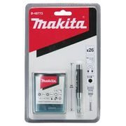 MAKITA B-48773 - SADA BITŮ 1/4" 26 KS S NÁSTAVCEM 80 MM V BLISTRU - OSTATNÍ PŘÍSLUŠENSTVÍ - PŘÍSLUŠENSTVÍ MAKITA
