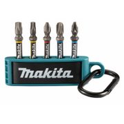 MAKITA E-13568 - SADA TORZNÍCH BITŮ 1/4" IMPACT PREMIER 5 KS V PLASTOVÉM DRŽÁKU - MAKITA NÁHRADNÍ DÍLY