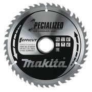 MAKITA B-68638 - KOTOUČ PILOVÝ DŘEVO EFFICUT 190X1.45X30MM 45Z = OLD B-68622 - PILOVÉ KOTOUČE EFFICUT - PŘÍSLUŠENSTVÍ MAKITA