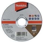 MAKITA D-65953 - KOTOUČ ŘEZNÝ NEREZ 115X1.0X22.23MM - MAKITA NÁHRADNÍ DÍLY