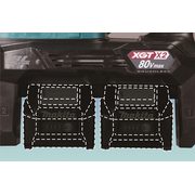 MAKITA HR006GZ - AKU KLADIVO SDSMAX S AWS LI-ION XGT 2X40V, KUFR,BEZ AKU Z - MAKITA XGT 40V