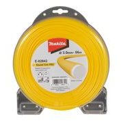 MAKITA E-02842 - STRUNA NYLONOVÁ PRO 3,0MM, 56M, ŽLUTÁ, KULATÁ = OLD369224799 - MAKITA NÁHRADNÍ DÍLY