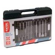 EXTOL CRAFT VRTÁKY A SEKÁČE SDS PLUS, SADA 13KS, 23951 - SADY VRTÁKŮ SDS PLUS - PŘÍSLUŠENSTVÍ MAKITA