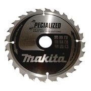 MAKITA B-33118 - KOTOUČ PILOVÝ DŘEVO SPECIALIZED SE ZAPUŠTĚNÝMI ZUBY 190X2X30MM 24Z = OLD B-09422 - PILOVÉ KOTOUČE - PŘÍSLUŠENSTVÍ MAKITA