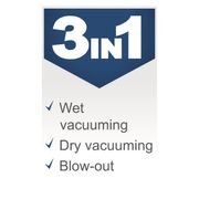 SCHEPPACH NTS 16 PRŮMYSLOVÝ VYSAVAČ NA SUCHÉ/MOKRÉ VYSÁVÁNÍ 16 L - VYSAVAČE MAKITA