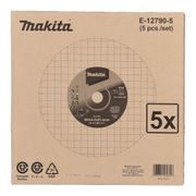 MAKITA E-12790-5 - KOTOUČ ŘEZNÝ OCEL 355X4.3X25.4, 5KS - MAKITA NÁHRADNÍ DÍLY
