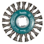 MAKITA D-73405 - KOTOUČOVÝ KARTÁČ Z OCELOVÉHO DRÁTU-SPLÉTANÝ DRÁT PRŮMĚR 0,5MM X-LOCK 115MM - X-LOCK SYSTÉM - PŘÍSLUŠENSTVÍ MAKITA