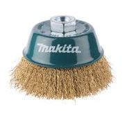 MAKITA D-39805 - MISKOVITÝ KARTÁČ Z MOSAZNÉHO DRÁTU,VLNITÝ DRÁT 0,3MM,100MM - MAKITA NÁHRADNÍ DÍLY