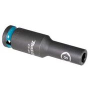 MAKITA E-16405 - KLÍČ NÁSTRČNÝ PRODLOUŽENÝ 1/2", ČTYŘHRAN, IMPACT BLACK, 8MM - NÁSTROJE ČTYŘHRAN 1/2" - PŘÍSLUŠENSTVÍ MAKITA