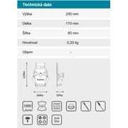 MAKITA E-15154 - BRAŠNA NA AKU VRTAČKU 170X85X290MM=OLDE-05094 - MAKITA NÁHRADNÍ DÍLY