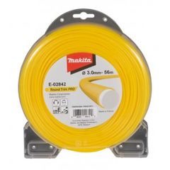 Makita E-02842 - struna nylonová Pro 3,0mm, 56m, žlutá, kulatá = old369224799