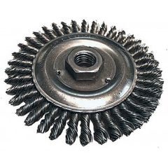 Makita D-29555 - kotoučový kartáč z ocelového drátu,splétaný drát 0,5mm,100mm