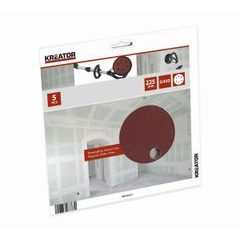 Kreator KRT232011 5ks Brusný kotouč 225 mm G400