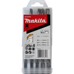 Makita B-54704 - sada vrtáků SDS-Plus 5 ks v plastové krabičce STOP