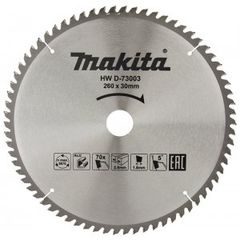 Makita D-73003 - kotouč pilový hliník TCT 260x2.8x30mm 70Z = new D-81723