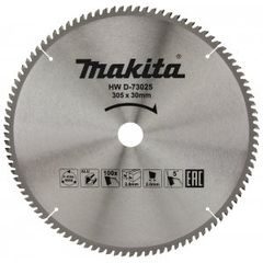 Makita D-73025 - kotouč pilový hliník TCT 305x2.8x30mm 100Z new D-81963