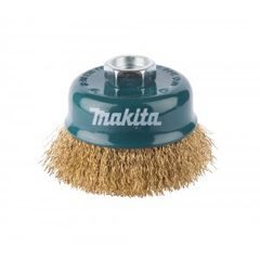 Makita D-39768 - miskovitý kartáč z mosazného drátu,vlnitý drát 0,3mm,75mm