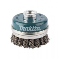 Makita D-24153 - miskovitý kartáč z ocelového drátu,splétaný drát 0,5mm,60mm