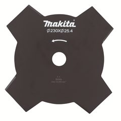 Makita 195150-5 - nůž žací 4 zubý 230x25,4x2mm=old729025-2=new1916D2-2