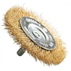 Makita D-73689 - Kotoučový kartáč potažený mosazí pr. 75 mm