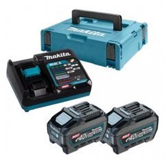 Makita 191V35-5 - sada Li-ion XGT 40V 2xBL4050F+DC40RA+Makpac=new PSKGRT2J