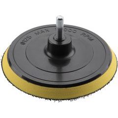 EXTOL CRAFT nosič brusných výseků, do vrtačky - suchý zip, O 125mm, stopka 8mm, 108425