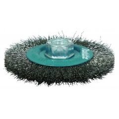 Makita D-77512 - kartáč kotoučový 115mm, drát nerezový vlnitý 0,3mm