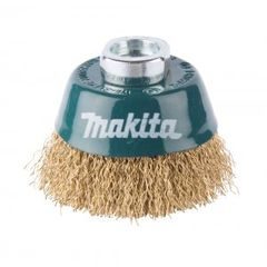 Makita D-39746 - miskovitý kartáč z mosazného drátu,vlnitý drát 0,3mm,60mm