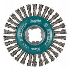 Makita D-73411 - kotoučový kartáč z ocelového drátu-vlnitý drát průměr 0,5mm X-LOCK 115mm
