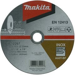 Makita B-12267 - řezný kotouč 180x1,6x22 nerez