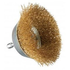 Makita D-73639 - Miskovitý kartáč potažený mosazí pr. 75 mm