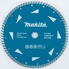 Makita D-41654-10 - turbo diamantový kotouč 230x22,23mm =newD-41654