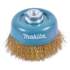 Makita D-39780 - miskovitý kartáč z mosazného drátu,vlnitý drát 0,3mm,90mm