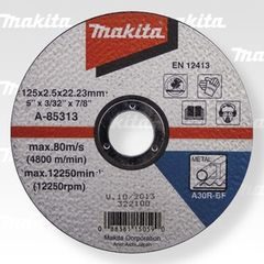Makita A-85313 - kotouč řezný ocel 125x2.5x22.23mm