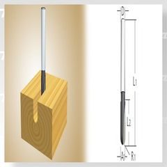 Makita D-09329 - U-drážkovací fréza