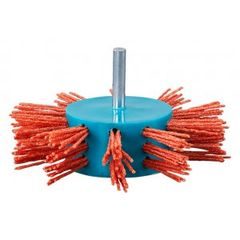 Makita D-45749 - lopatkový kartáč z nylonu,hrubý,válcová stopka,100mm STOP STOP