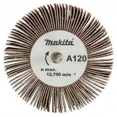 Makita D-75281 - kotouč stopkový lamelový 60x30x6mm A120 Oxid hlinitý