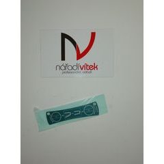 Makita 660816905 - nálepka DUC122 STOP=new816905-2