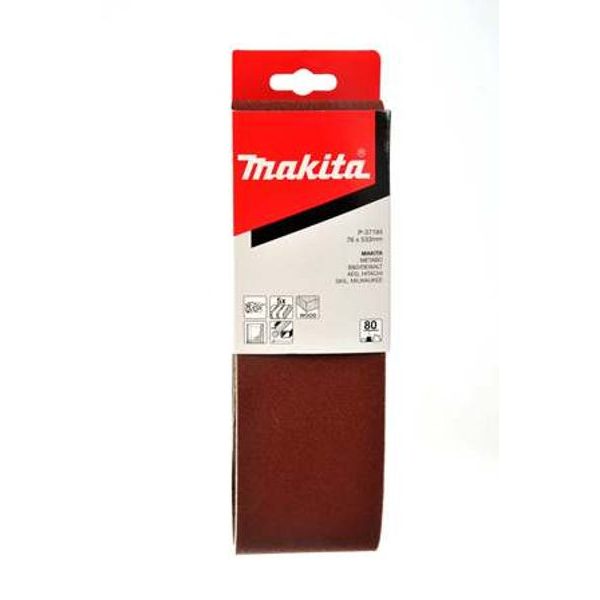 MAKITA P-37231 - BRUSNÝ PÁS 76X533MM K240 5KS - PÁSOVÉ BRUSKY{% if zbozi.kategorie.adresa_nazvy[0] != zbozi.kategorie.nazev %} - PŘÍSLUŠENSTVÍ MAKITA{% endif %}