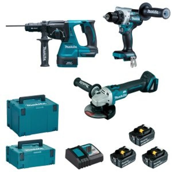 MAKITA DLX3202TJ - AKU SADA DGA506+DHR243+DDF492 LI-ION LXT 18V/5,0AH - LI-ION 18V{% if zbozi.kategorie.adresa_nazvy[0] != zbozi.kategorie.nazev %} - AKUMULÁTOROVÉ STROJE MAKITA{% endif %}