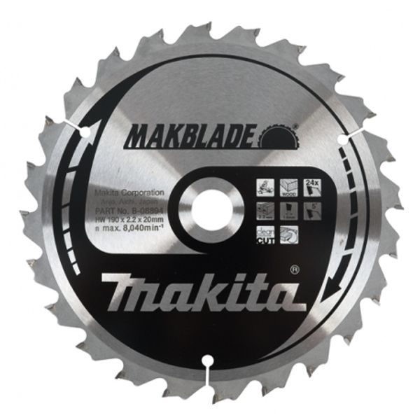 MAKITA B-08610 - KOTOUČ PILOVÝ DŘEVO MAKBLADEPLUS 216X2.4X30MM 24Z = NEW B-32443 - POKOSOVÉ PILY{% if zbozi.kategorie.adresa_nazvy[0] != zbozi.kategorie.nazev %} - PŘÍSLUŠENSTVÍ MAKITA{% endif %}