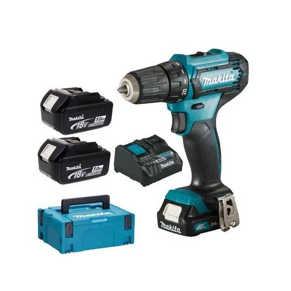 MAKITA DF333DNX10 - AKU ŠROUBOVÁK LI-ION CXT 1KS12V/2,0AH+2KS18V/5,0AH - LI-ION 10,8V-12V{% if zbozi.kategorie.adresa_nazvy[0] != zbozi.kategorie.nazev %} - AKUMULÁTOROVÉ STROJE MAKITA{% endif %}