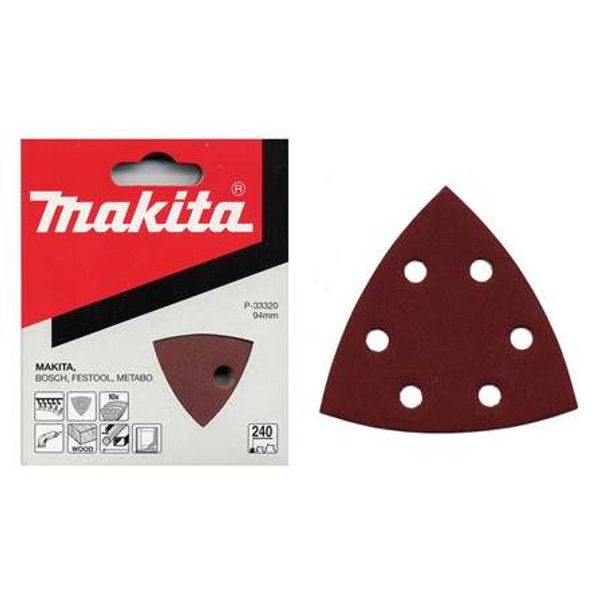 MAKITA P-33308 - PAPÍR BRUSNÝ SUCHÝ ZIP 94X94X94MM 6 DĚR K150, 10KS - VIBRAČNÍ BRUSKY{% if zbozi.kategorie.adresa_nazvy[0] != zbozi.kategorie.nazev %} - PŘÍSLUŠENSTVÍ MAKITA{% endif %}