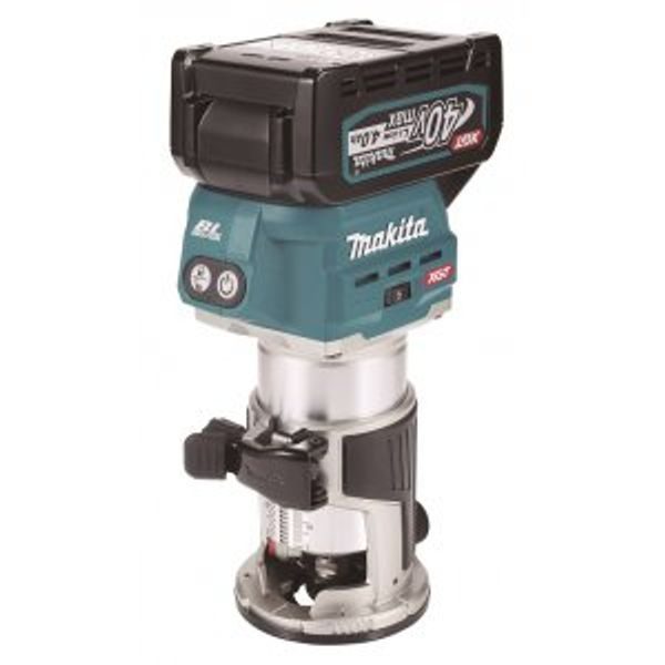 MAKITA RT001GM209 - AKU KOMBINOVANÁ FRÉZKA S PŘÍSLUŠENSTVÍM LI-ION XGT 40V/4,0AH,MAKPAC - MAKITA XGT 40V{% if zbozi.kategorie.adresa_nazvy[0] != zbozi.kategorie.nazev %} - MAKITA XGT 40V{% endif %}