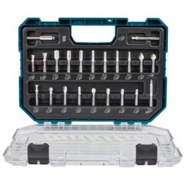 MAKITA D-74784 - SADA FRÉZ PO ZANOŘOVACÍ FRÉZKY 8 MM 22 KS V PLASTOVÉM KUFRU - SADY NÁŘADÍ, BITŮ, VRTÁKŮ A JINÉ SADY{% if zbozi.kategorie.adresa_nazvy[0] != zbozi.kategorie.nazev %} - PŘÍSLUŠENSTVÍ MAKITA{% endif %}