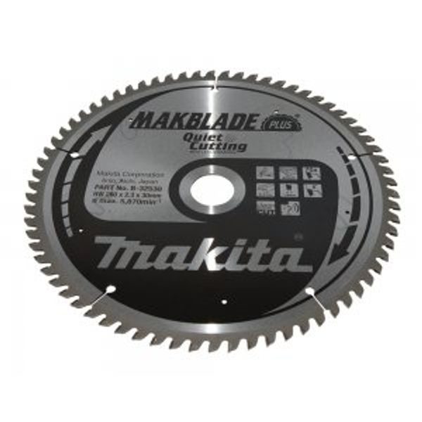 MAKITA B-32530 - KOTOUČ PILOVÝ DŘEVO MAKBLADEPLUS 260X2.3X30MM 70Z = OLD B-08707 - MAKITA NÁHRADNÍ DÍLY{% if zbozi.kategorie.adresa_nazvy[0] != zbozi.kategorie.nazev %} - MAKITA NÁHRADNÍ DÍLY{% endif %}