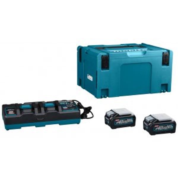MAKITA 191U00-8 - SADA LI-ION XGT 40V 2XBL4040+DC40RB+MAKPAC=NEW1911D8-0 - MAKITA XGT 40V{% if zbozi.kategorie.adresa_nazvy[0] != zbozi.kategorie.nazev %} - MAKITA XGT 40V{% endif %}